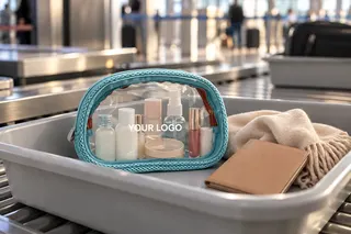 Makeup bags in your carry-on