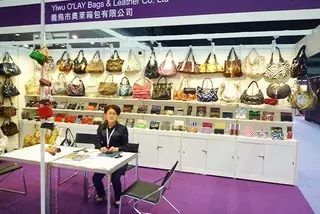 Our team at a trade fair booth