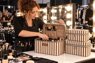 Backstage makeup cases