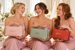Personalized gifts - custom personalized waffle makeup bags with your logo