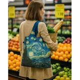 Large Foldable Shopping Tote in 210D Fabric – view 3