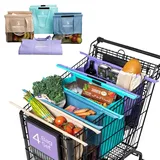 Grocery Shopping Cart Bag Set, 4 Packs – view 1