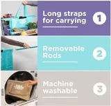 Grocery Shopping Cart Bag Set, 4 Packs – view 4
