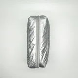 Silver Puffy Quilted Makeup Case – view 6