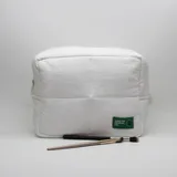 Large Quilted Cotton Cosmetic Organizer – view 2