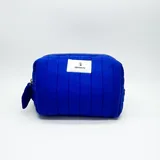 Vertical Quilted Cotton Makeup Bag – view 1