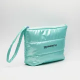 Shiny Quilted Puffer Cosmetic Bag – view 3