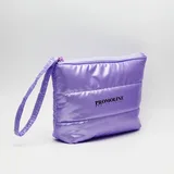 Shiny Quilted Puffer Cosmetic Bag – view 2