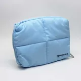 Padded Quilted Nylon Travel Makeup Pouch – view 5