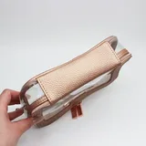 Leopard Trim Clear PVC Cosmetic Bag – view 5