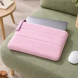 Pink Neoprene Laptop Sleeve with Handle – view 1