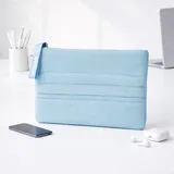 Pink Neoprene Laptop Sleeve with Handle – view 2
