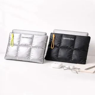 Quilted Padded Laptop Bag with Handle