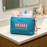 Blue Neoprene Kids Makeup Bag – view 1