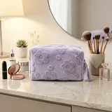 Lavender Flower Makeup Bag – view 1