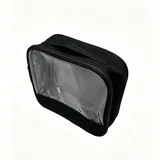 Black Clear PVC Makeup Bag for Brushes – view 2