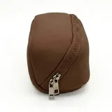 Brown Neoprene Boxy Makeup Bag – view 2