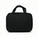 Black Hanging Toiletry Organizer with Compartments – view 2