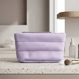 Purple Neoprene Cosmetic Bag with Handle – view 1