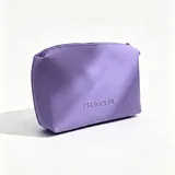 Foldable Lavender Embossed Neoprene Beauty Bag – view 2