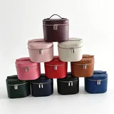 White PU Makeup and Jewelry Case – view 1