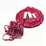 Burgundy Velvet Drawstring Gift Bag – view 1