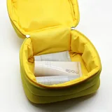 Lavender Puffy Neoprene Makeup Bag with Handle – view 2