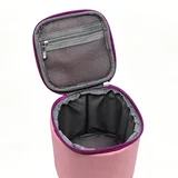 Pink Oxford Cosmetic Bag with Handle – view 2