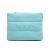 Blue Neoprene Zipper Makeup Pouch – view 1