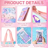 Iridescent Clear PVC Tote Bag with Pouch – view 5