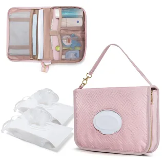 Nylon Diaper Caddy Basket with Handle