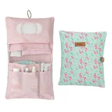 Portable Nursery Diaper Caddy with Lid – view 4