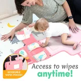 Portable Baby Changing Pad with Wipe Pocket – view 3