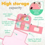 Portable Baby Changing Pad with Wipe Pocket – view 2
