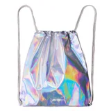 Polyester Gym Drawstring Backpack with Zipper Pocket – view 6