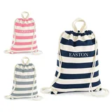 Printed Polyester Drawstring Backpack for Kids and Adults – view 3