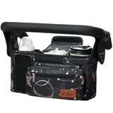 Oxford Stroller Organizer Bag with Adjustable Strap – view 4
