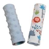 Plush Seat Belt Shoulder Pad Cover for Infants – view 2