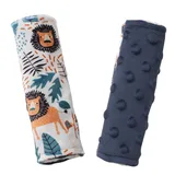 Plush Seat Belt Shoulder Pad Cover for Infants – view 4