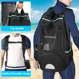 Mesh Dive Backpack with Shoe Compartment – view 3