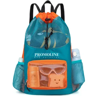 Mesh Swim Backpack with Side Pockets