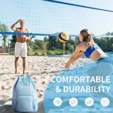Polyester Sports Drawstring Backpack with Wet Pocket – view 4
