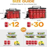 Thermal Lunch Cooler Bag with Adjustable Shoulder Strap – view 4