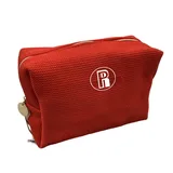 Medium Canvas Cosmetic Bag with Zipper – view 3