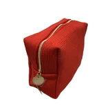 Medium Canvas Cosmetic Bag with Zipper – view 2
