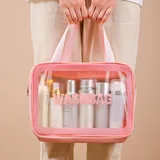 Hanging Clear PVC Toiletry Bag with Compartments – view 5