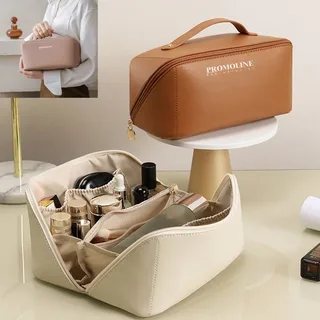 PU Leather Dopp Kit Toiletry Bag