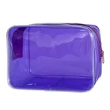Clear PVC Makeup Bag, Soft Handle, S / M / L – view 1