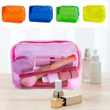 Clear PVC Makeup Bag, Soft Handle, S / M / L – view 2