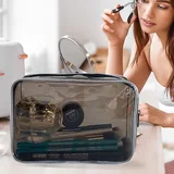 Clear PVC Makeup Bag, Soft Handle, S / M / L – view 4